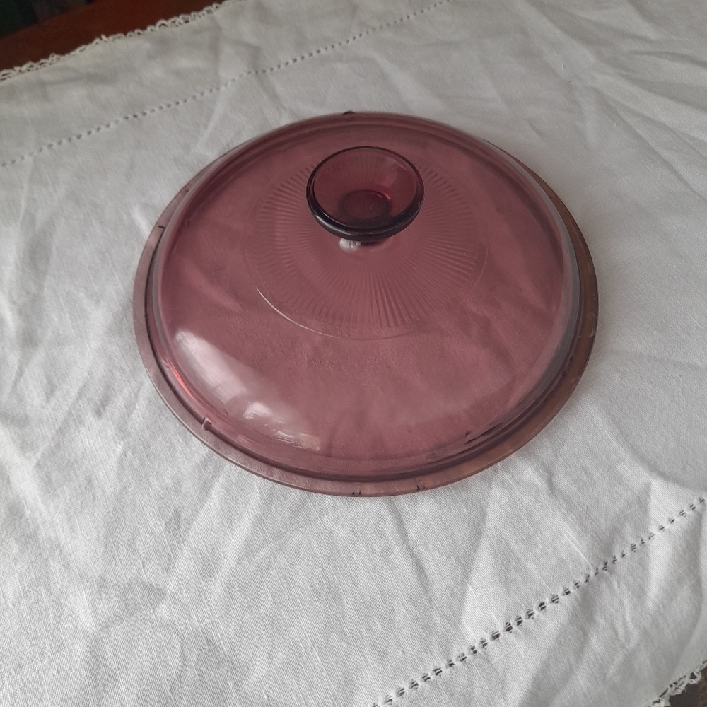 Purple Glass Lid